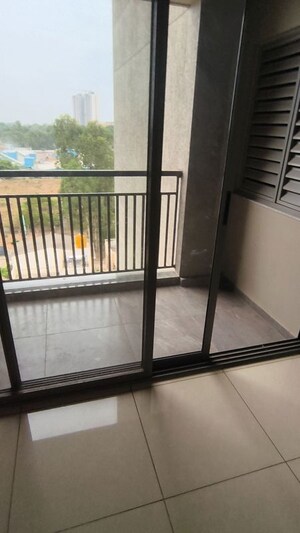 Balcony in 3 BHK Apartment at Goyal and Co Orchid Greens, Kannur – for Rent