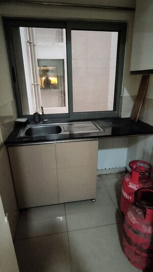 Kitchen in 3 BHK Apartment at Goyal and Co Orchid Greens, Kannur – for Rent