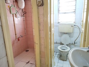 Bathroom in 1 BHK Apartment at Kalpana Housing Society, Yerawada – for Rent