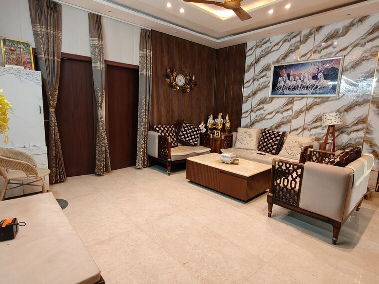 Living Room, ds-homes 3.5 Bedroom 1350 Sq.Yd. Builder Floor In Dhakoli Zirakpur 10400811