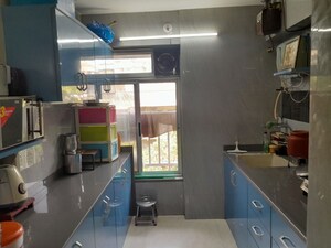 Kitchen in 3 BHK Apartment at Mavani Geetanjali, Ghatkopar East – for Rent