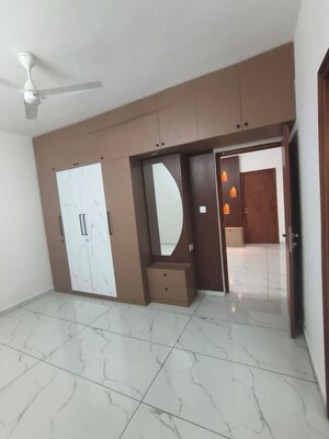 Building Lobby in 3 BHK Apartment at Trendsquares Ambience, Thanisandra Main Road – for Rent