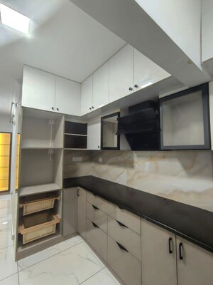 Kitchen in 3 BHK Apartment at Trendsquares Ambience, Thanisandra Main Road – for Rent