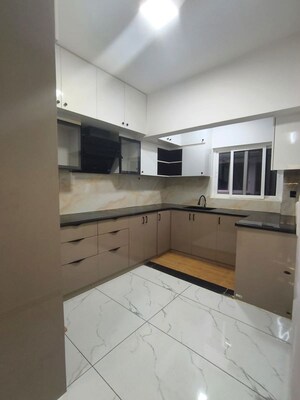 Kitchen in 3 BHK Apartment at Trendsquares Ambience, Thanisandra Main Road – for Rent