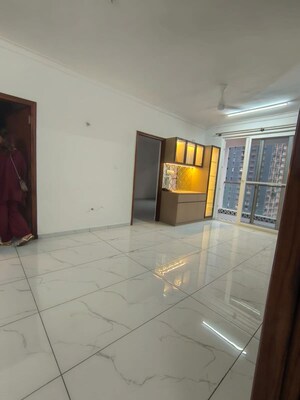 Living Room in 3 BHK Apartment at Trendsquares Ambience, Thanisandra Main Road – for Rent