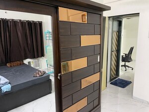Kitchen in 1 BHK Apartment at Suraj Heights Goregaon, Goregaon East – for Rent
