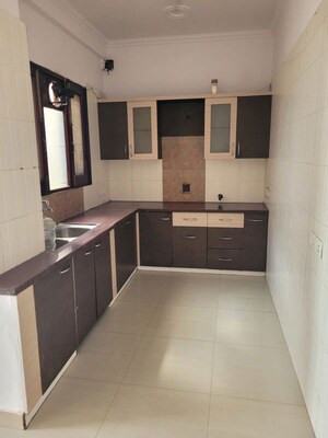 Kitchen in 3 BHK Builder Floor at Sushant Lok Iii – for Rent