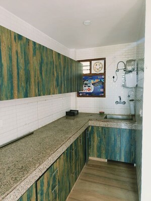 Kitchen in 1 BHK Builder Floor at Saket – for Rent