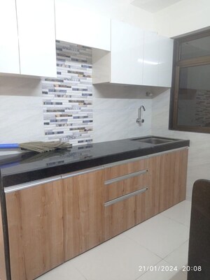 Kitchen in 1 BHK Apartment at Bhoomi Samarth C Wing, Goregaon East – for Rent