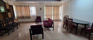 Living Room in 3 BHK Apartment at Naiknavare Sunshine Court, Kalyani Nagar – for Rent