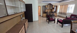 Living Room in 3 BHK Apartment at Naiknavare Sunshine Court, Kalyani Nagar – for Rent