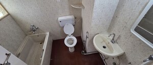 Bathroom in 3 BHK Apartment at Naiknavare Sunshine Court, Kalyani Nagar – for Rent