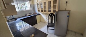 Kitchen in 3 BHK Apartment at Naiknavare Sunshine Court, Kalyani Nagar – for Rent