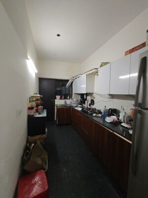 Kitchen in 3 BHK Builder Floor at Sushant Lok I – for Rent