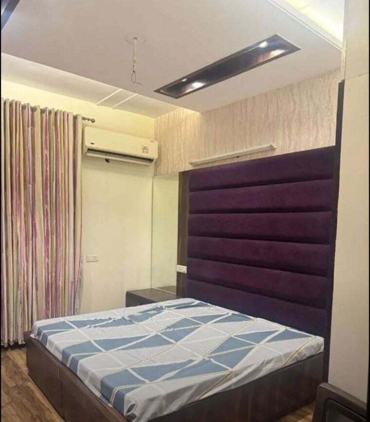 Bedroom, skyline-park 2 Bedroom 1400 Sq.Ft. Apartment In Vip Road Zirakpur 10400949