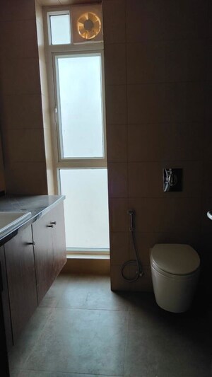 Bathroom in 5 BHK Penthouse at Mahindra Luminare, Sector 59 – for Rent