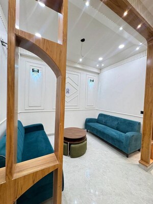 Bathroom in 4 BHK Builder Floor at Green Fields Colony – for Rent