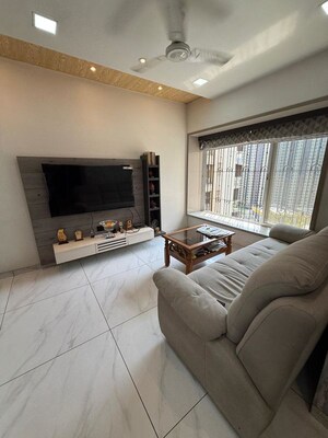 Bedroom in 2.5 BHK Apartment at Runwal Garden City, Balkum Pada – for Rent