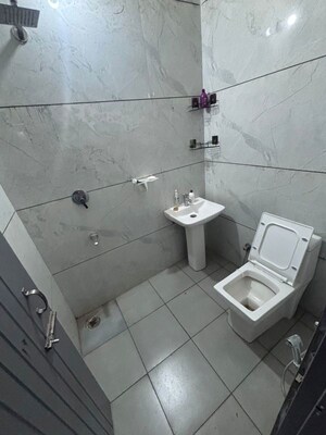 Bathroom in 2 BHK Apartment at Kharar Mohali Road – for Rent
