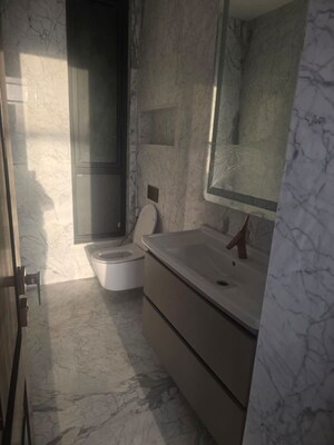 Bathroom in 4 BHK Apartment at M3M Trump Tower, Sector 65 – for Rent