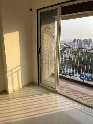 Balcony in 2 BHK Apartment at Mehta Cornerstone, Kalyan West – for Rent