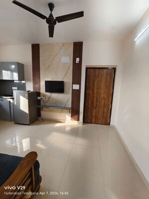 Kitchen in 1 BHK Apartment at BM Residency Kondapur, Kondapur – for Rent