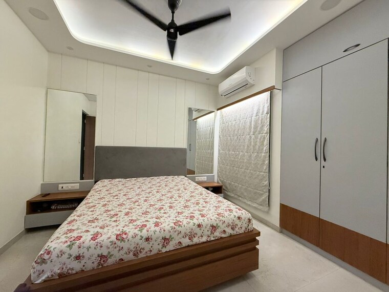 Bedroom, dosti-west-county-phase-2-dosti-cedar 3 Bedroom 984 Sq.Ft. Apartment In Balkum Pada Thane 10310018