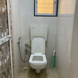 Bathroom in 1 BHK Apartment at Siddhivinayak Plaza CHS, Shimpoli – for Rent