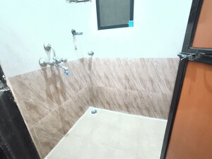Bathroom in 1 BHK Apartment at Amaltas CHS Vasant Vihar, Vasant Vihar – for Rent