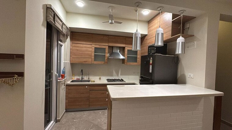 Kitchen, pivotal-devaan 1 Bedroom 450 Sq.Ft. Apartment In Sector 84 Gurgaon 10401160