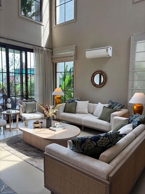 Living Room in 4 BHK Villa at Guirim – for Sale