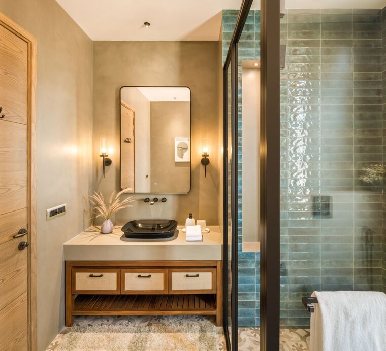 Bathroom, guirim 4 Bedroom 3700 Sq.Ft. Villa In Guirim Goa 10401219