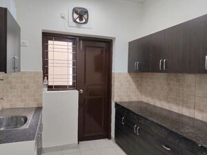 Kitchen in 3 BHK Apartment at Omaxe Designer Villas Mayfield Garden, Sector 51 – for Rent