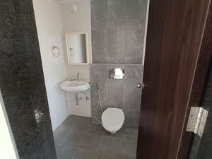 Bathroom in 1 BHK Apartment at Shapoorji Pallonji Joyville Hinjewadi, Hinjewadi – for Rent