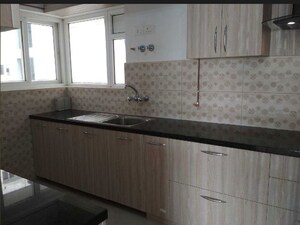 Kitchen in 3 BHK Apartment at Prestige Gulmohar, Horamavu – for Rent
