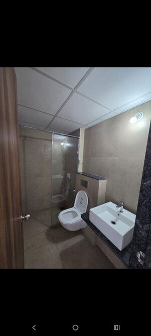 Bathroom in 2 BHK Apartment at Runwal The Central Park, Chinchwad – for Rent