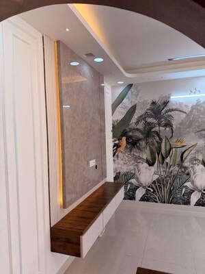 Balcony in 2 BHK Apartment at Godrej Aqua, International Airport Road – for Rent