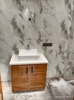 Bathroom in 2 BHK Builder Floor at Nangal Dewat – for Rent