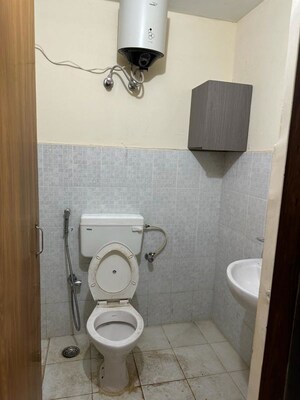 Bathroom in 1 BHK Apartment at Roma Ganpati Residency, Lehertara Industrial Estate – for Rent