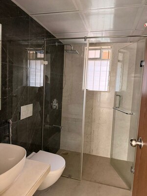 Bathroom in 2 BHK Apartment at Dosti West County, Balkum Pada – for Rent