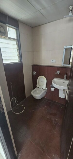 Bathroom in 3 BHK Apartment at Vasudha Sai Krishna, Balewadi – for Rent