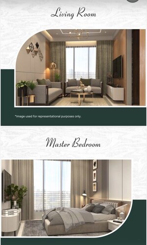 Living Room in 2 BHK Apartment at Pranav Joeville, Malad West – for Sale