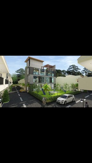4 BHK Villa – Exterior View View at Saini - for Sale