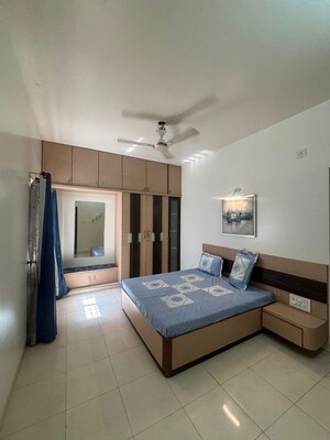 Living Room in 2 BHK Apartment at Arihant Apartments Baner, Baner – for Rent