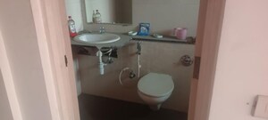 Bathroom in 3 BHK Apartment at Kalpataru Estate Phase 2 Building 5 And 6 Society, Pimple Gurav – for Rent