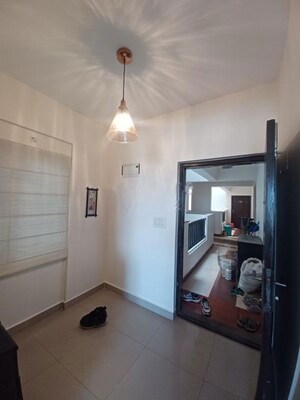 Bathroom in 2 BHK Apartment at Golden Palm Enclave, Hennur Road – for Rent
