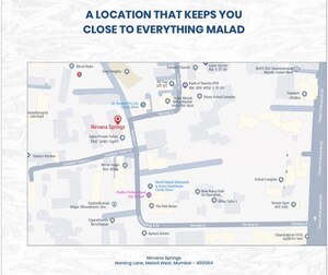 Floor Plan in 2 BHK Apartment at Pranav Shree Santoshi Nagar CHS, Malad West – for Sale