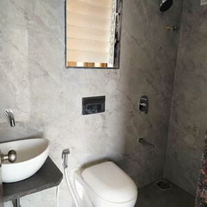 Attached Bathroom in 1 BHK Apartment at RS QA Riverfront, Taloja – for Rent