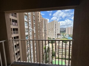 Balcony in 3 BHK Apartment at Raheja Vistas, Mahalunge – for Rent