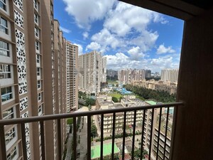 Balcony in 3 BHK Apartment at Raheja Vistas, Mahalunge – for Rent